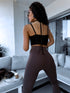 TERMO legingi "PERFECT BODY LM819" - CHOCO PRE-ORDER